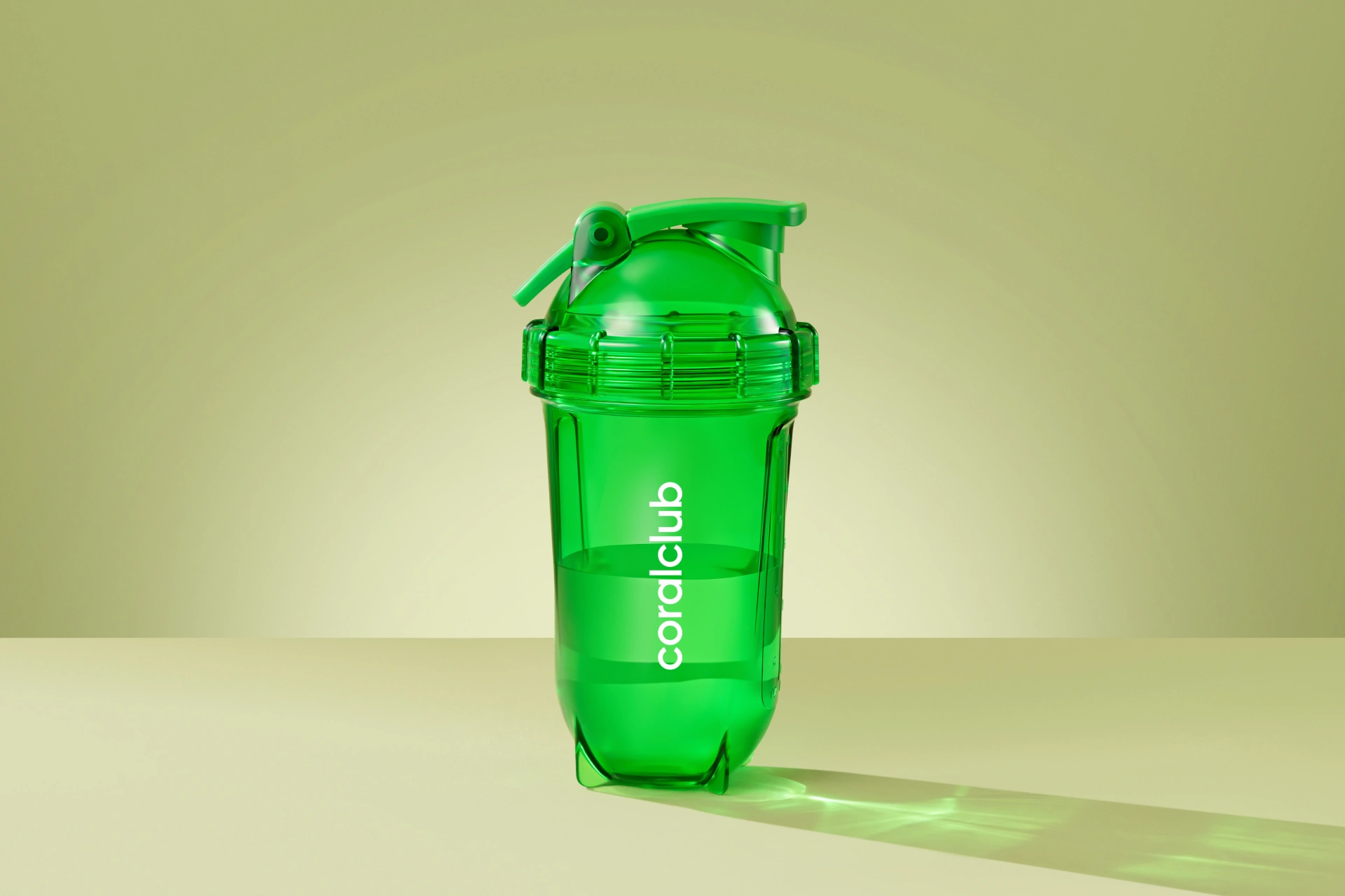 Shaker coralclub, verde